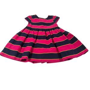 Ralph Lauren 9M Baby Girl Formal Dress 100% Cotton